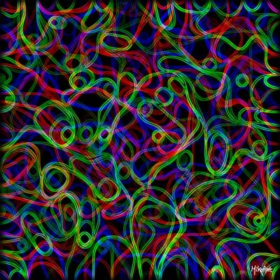 Neon Entanglement — Epoxy Liquid Gloss® | Serie 01