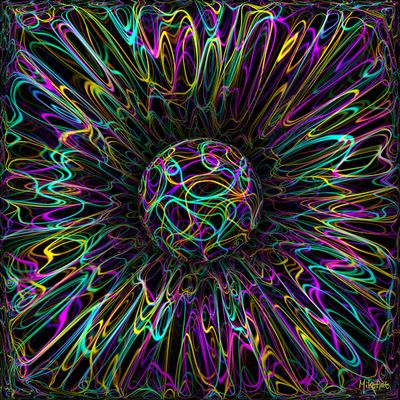 Cosmic Network — Epoxy Liquid Gloss® | Serie 01