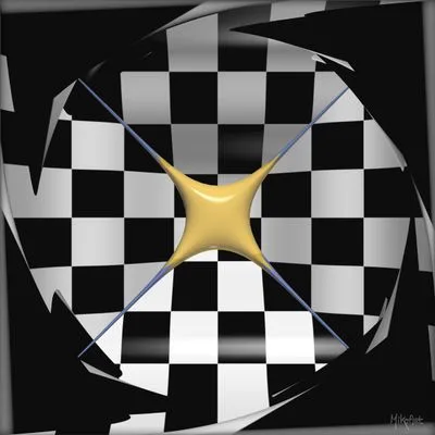 Chequered Tension — Epoxy Liquid Gloss® | Serie 01
