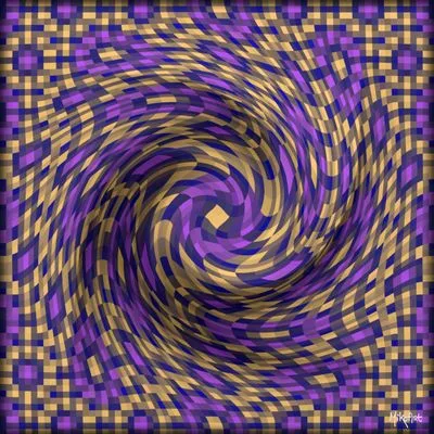 Pixel Spiral — Epoxy Liquid Gloss® | Serie 01