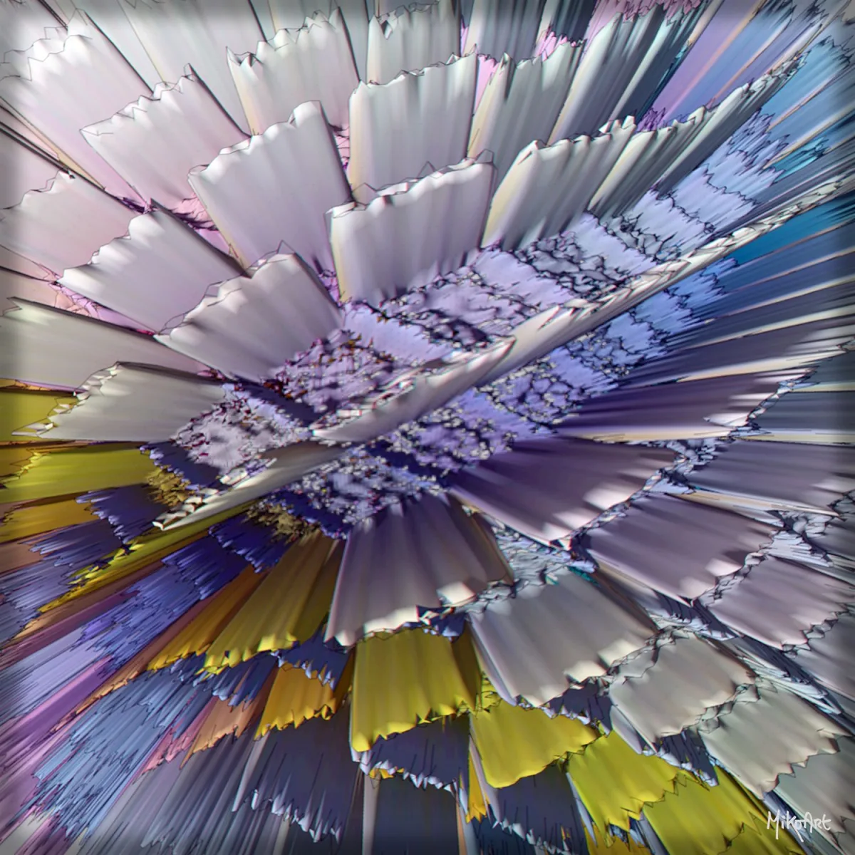 Frozen Eruption — Epoxy Liquid Gloss® | Serie 01