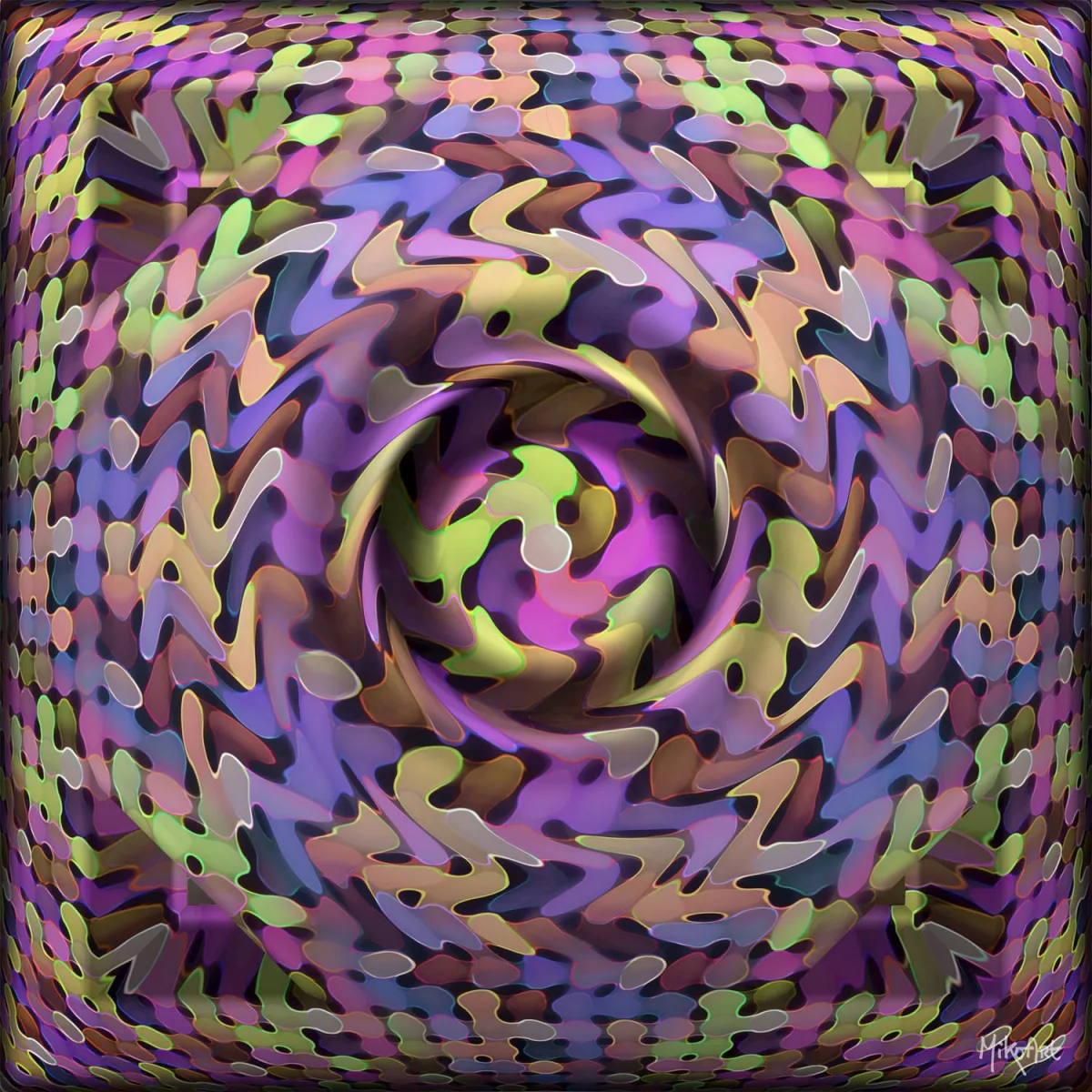Organic Vortex — Epoxy Liquid Gloss® | Serie 01