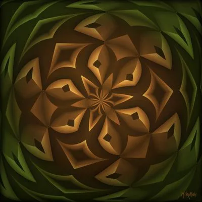 Radiant Mandala — Epoxy Liquid Gloss® | Serie 01