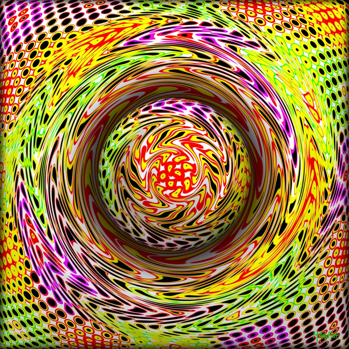 Spiral of Colour — Epoxy Liquid Gloss® | Serie 01