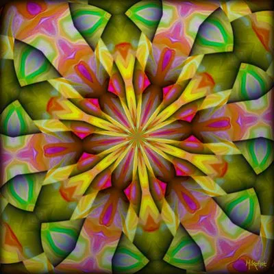 Origami Mandala — Epoxy Liquid Gloss® | Serie 01