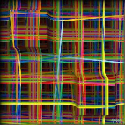 Crossed Frequencies — Epoxy Liquid Gloss® | Serie 01