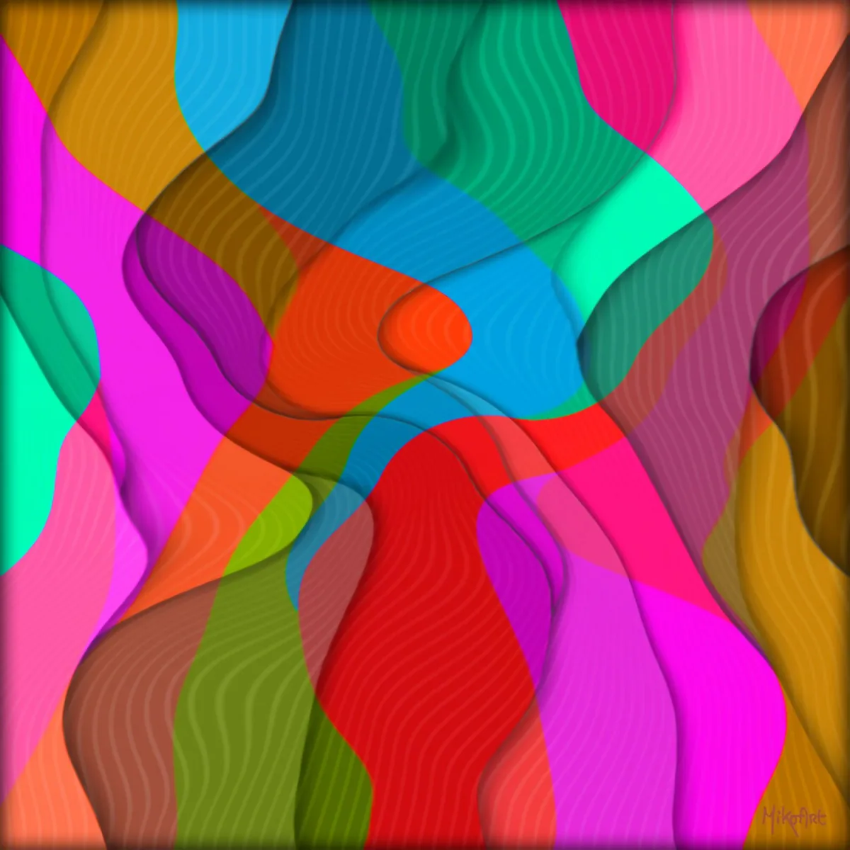 Organic Currents — Epoxy Liquid Gloss® | Serie 01