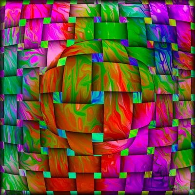 Woven Orbit — Epoxy Liquid Gloss® | Serie 01