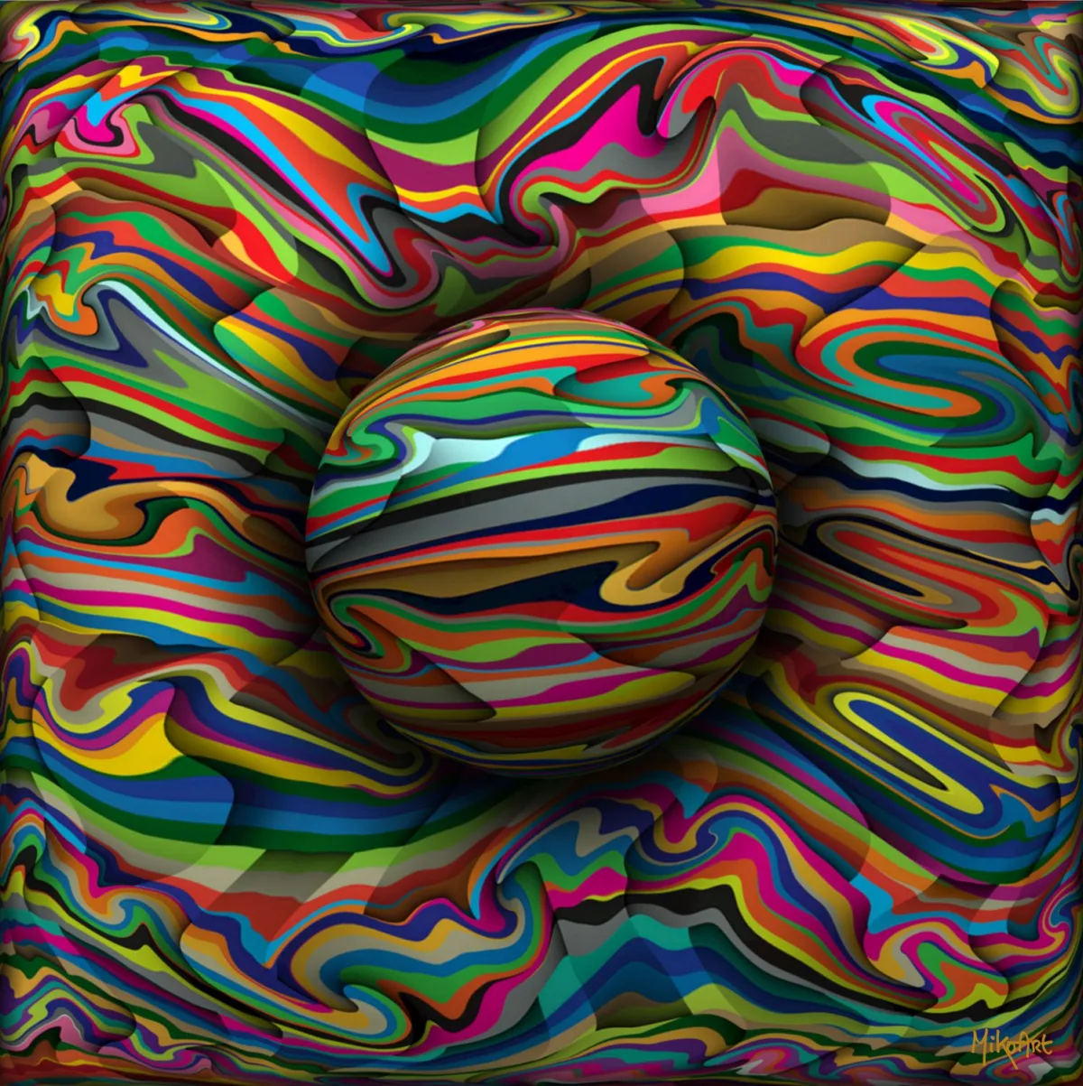 Released Energy — Epoxy Liquid Gloss® | Serie 01