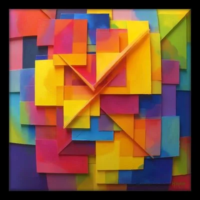 Unfolding Dimensions — Giclée on Musea Canvas | Serie 01