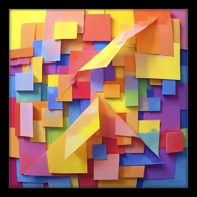 Structured Freedom — Giclée on Musea Canvas | Serie 01