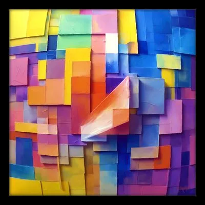 Colour in Suspension — Giclée on Musea Canvas | Serie 01