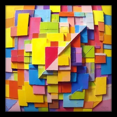 Pulse of Geometry — Giclée on Musea Canvas | Serie 01