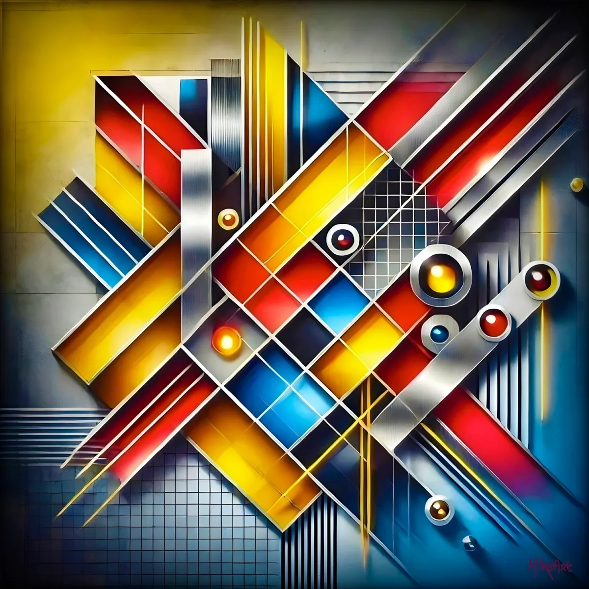 Crossed Frequencies — Epoxy Liquid Gloss® | Serie 02