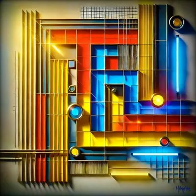 Layered Cityscape — Epoxy Liquid Gloss® | Serie 02