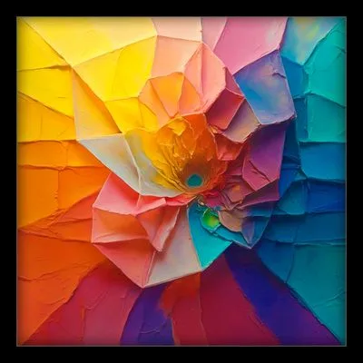 Beyond the Structure — Giclée on Musea Canvas | Serie 01