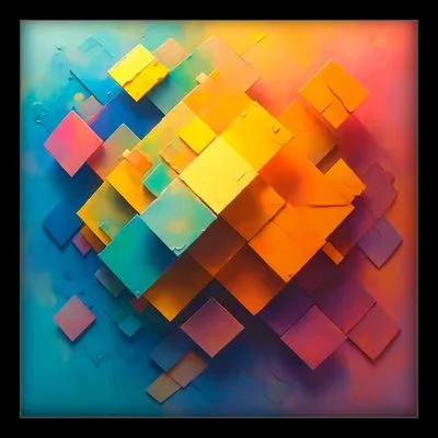 Dialogue in Space — Giclée on Musea Canvas | Serie 01