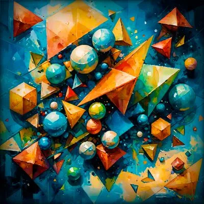 Faceted Momentum — Epoxy Liquid Gloss® | Serie 03