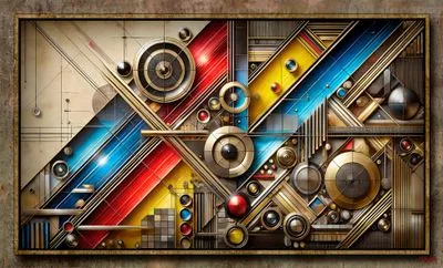 Diagonal Mechanics — Epoxy Liquid Gloss® | Serie 04