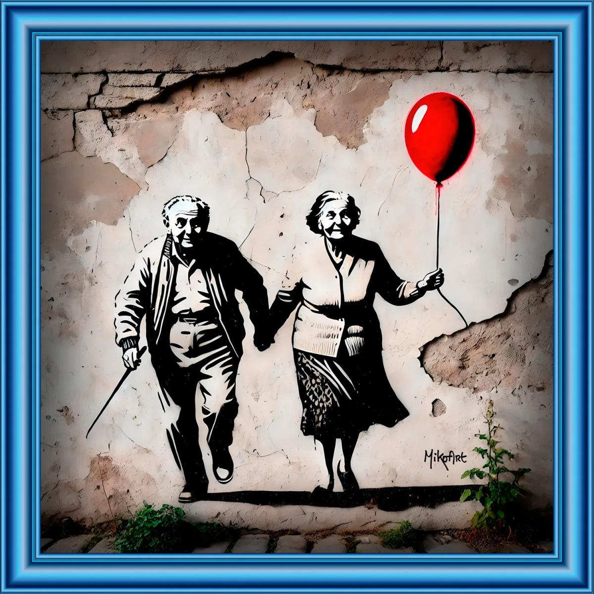 Red Balloon Love I — Epoxy Liquid Gloss® | Serie 06