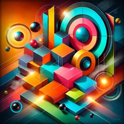 Geometric Constellation — Epoxy Liquid Gloss® | Serie 05