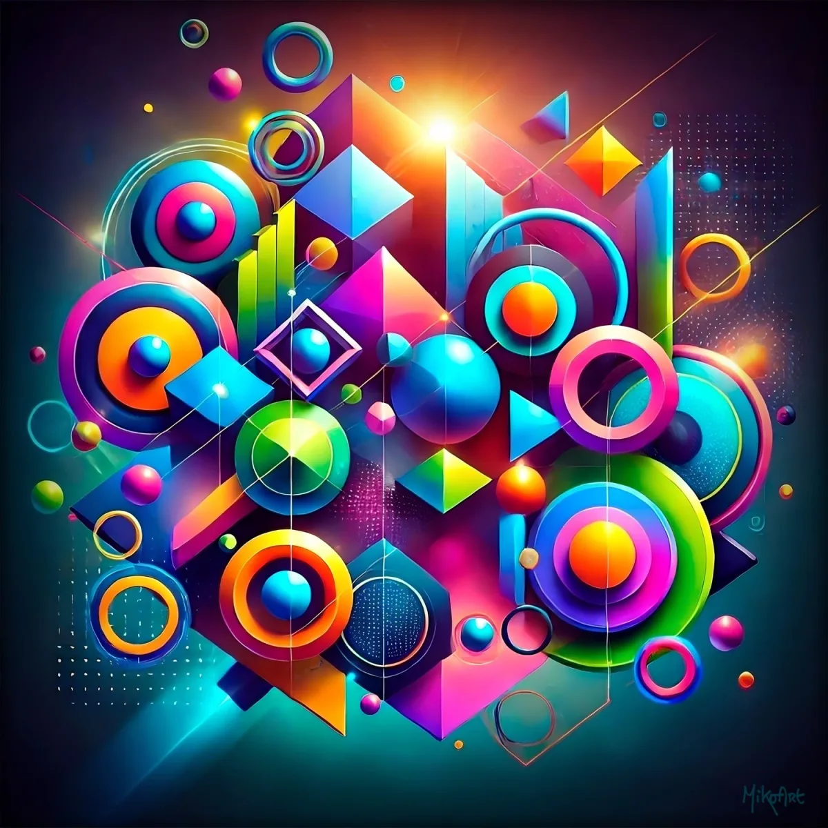 Orbital Structure — Epoxy Liquid Gloss® | Serie 05