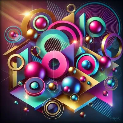 Radiant Coordinates — Epoxy Liquid Gloss® | Serie 05