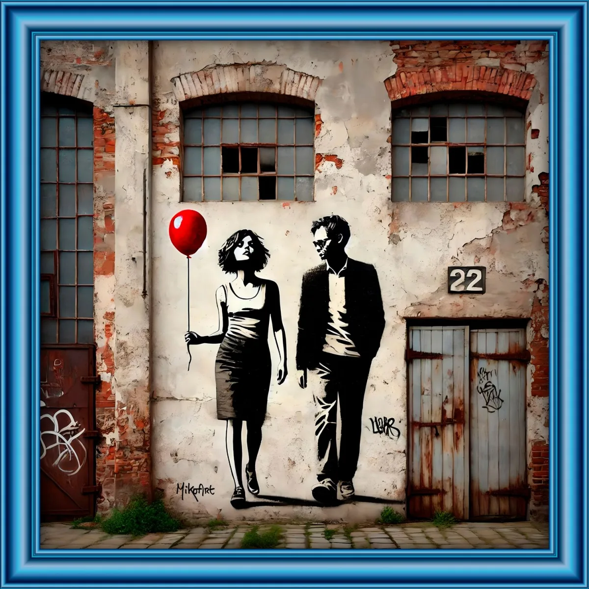 Red Balloon Love III — Epoxy Liquid Gloss® | Serie 06
