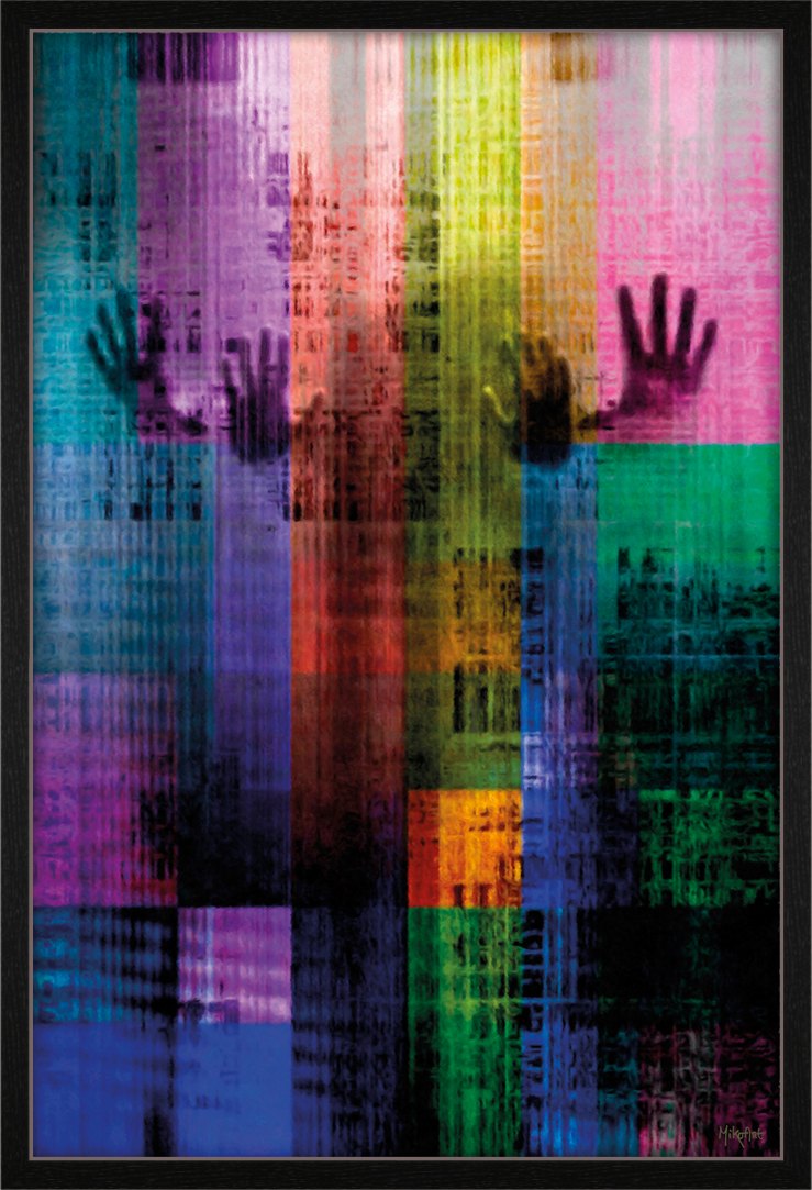 Behind the Surface – unique Certified Art Giclée™ artwork no. 0150 by MikoArt