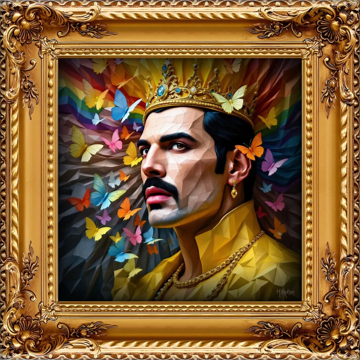 Freddie Mercury — Epoxy Liquid Gloss® | Serie 07