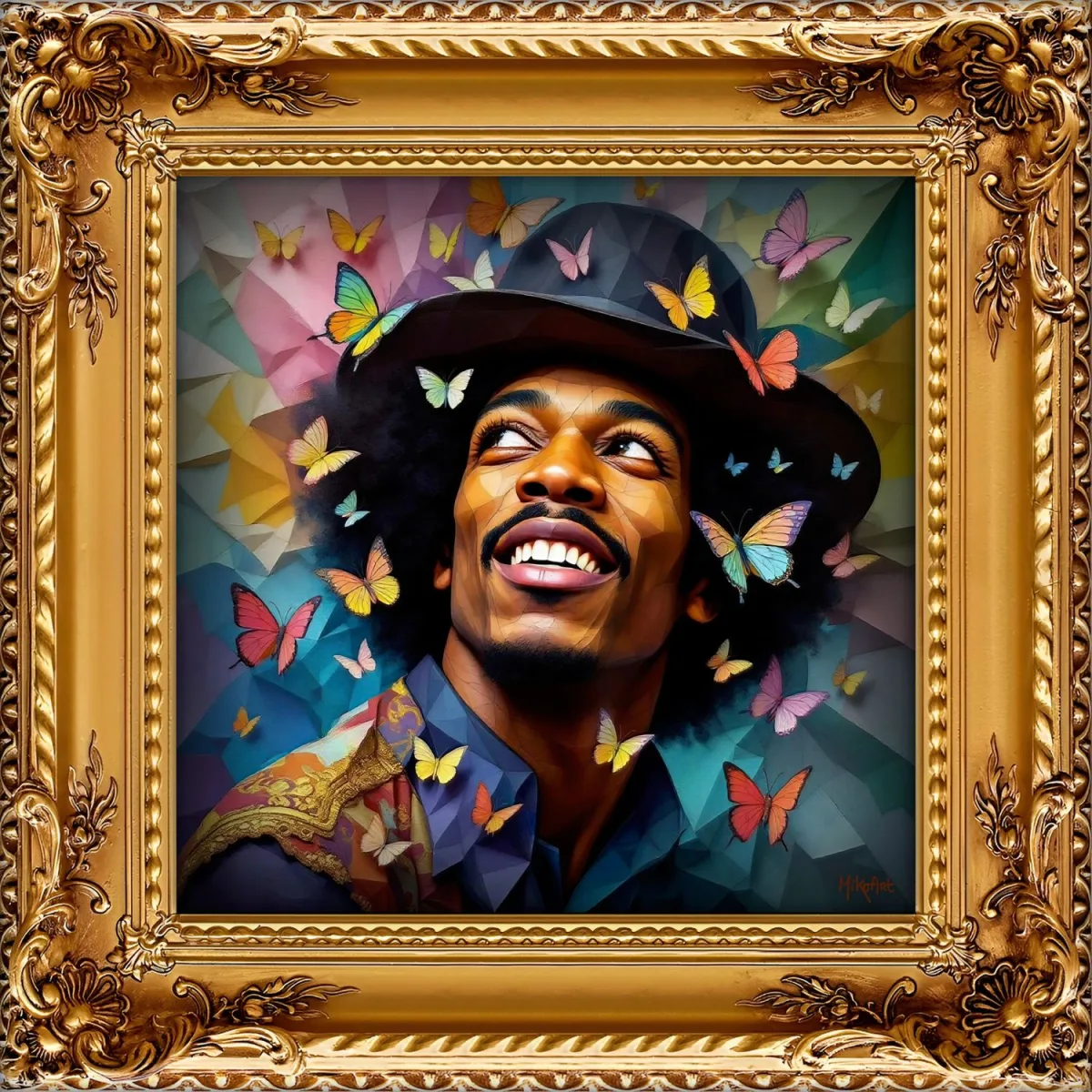 Jimi Hendrix — Epoxy Liquid Gloss® | Serie 07