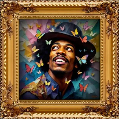 Jimi Hendrix — Epoxy Liquid Gloss® | Serie 07