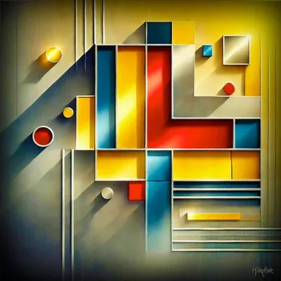 Warm Geometry — Epoxy Liquid Gloss® | Serie 02