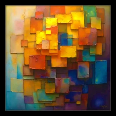 Layers of Perception — Giclée on Musea Canvas | Serie 01