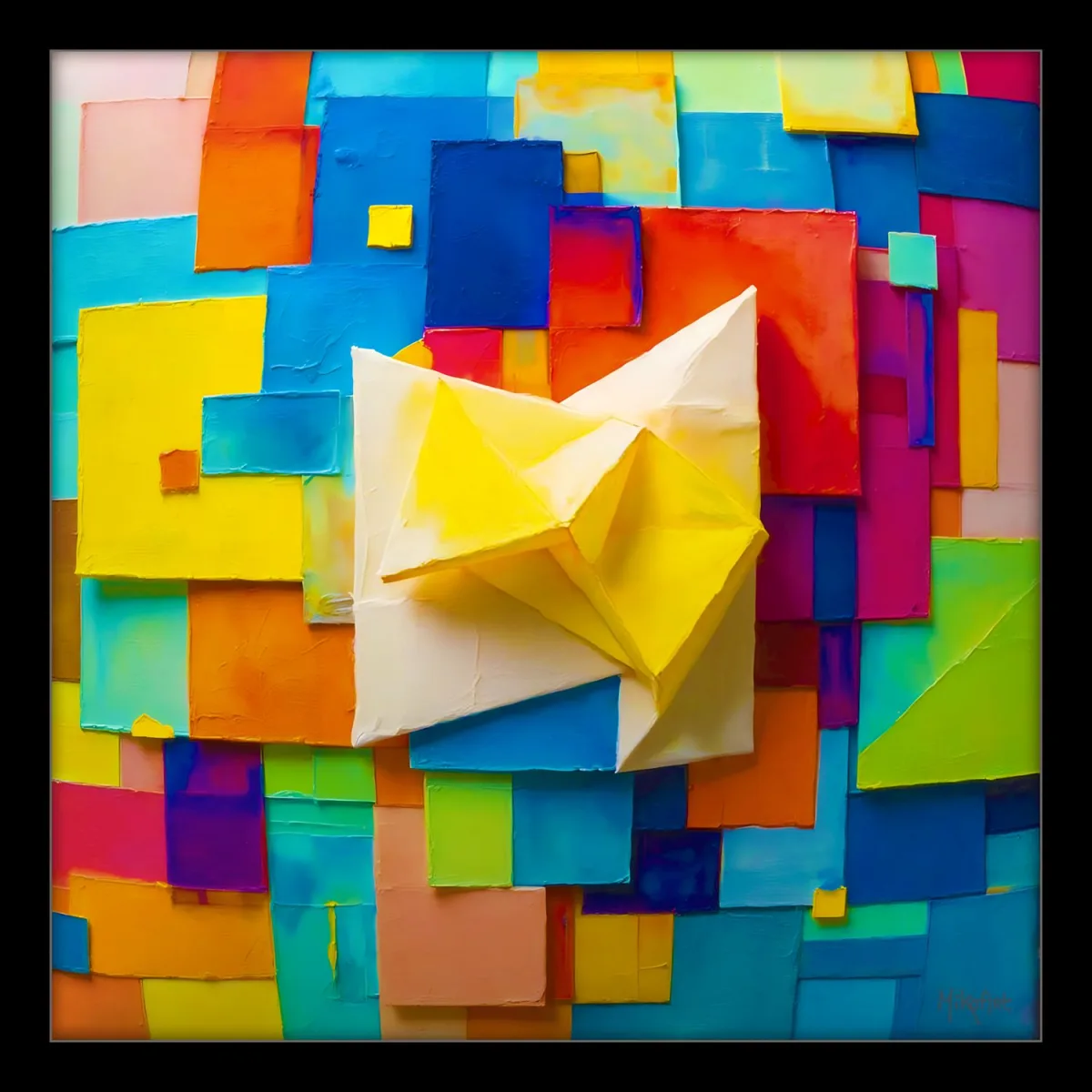 Harmonic Fragments — Giclée on Musea Canvas | Serie 01