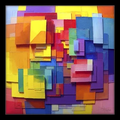 Layered Cadence — Giclée on Musea Canvas | Serie 01