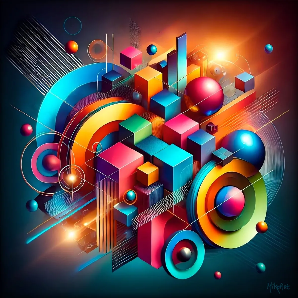 Constructed Harmony — Epoxy Liquid Gloss® | Serie 05