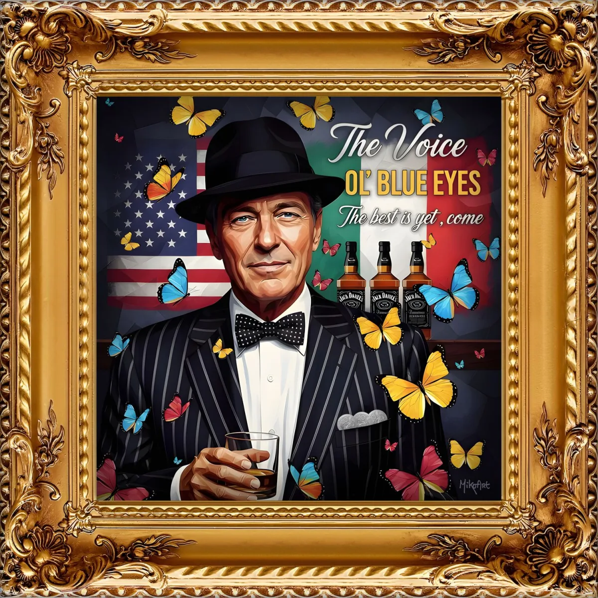 Frank Sinatra — Epoxy Liquid Gloss® | Serie 07