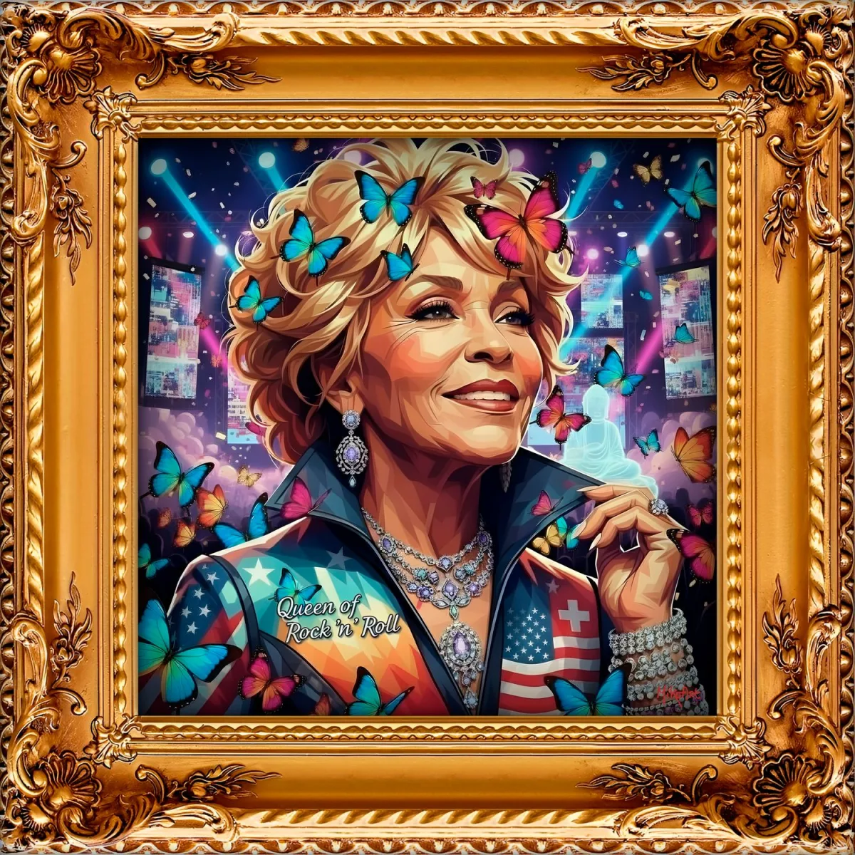 Tina Turner — Epoxy Liquid Gloss® | Serie 07