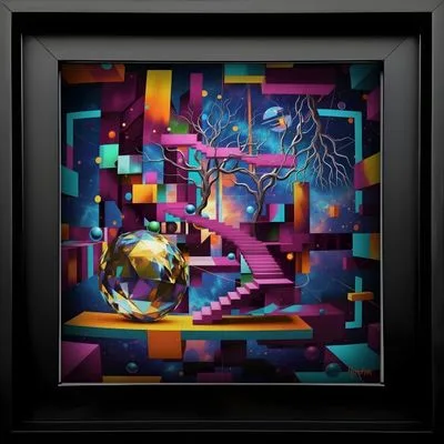 Werk uit de serie Epoxy Liquid Gloss® | Serie 08