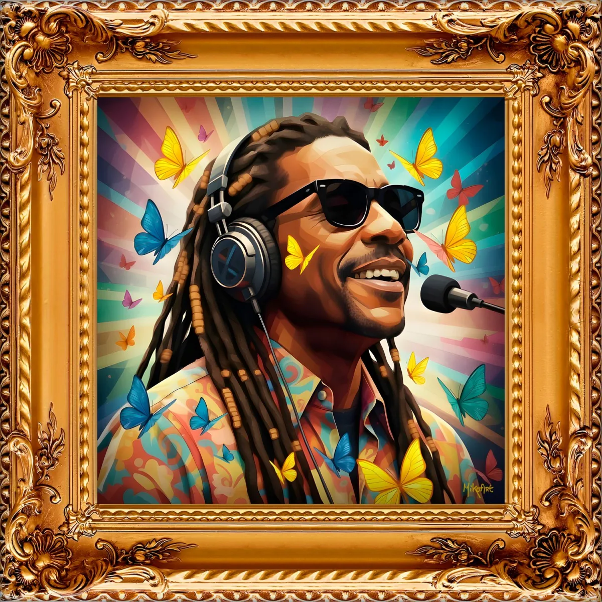 Stevie Wonder — Epoxy Liquid Gloss® | Serie 07