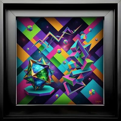Fractured Equilibrium — Epoxy Liquid Gloss® | Serie 08