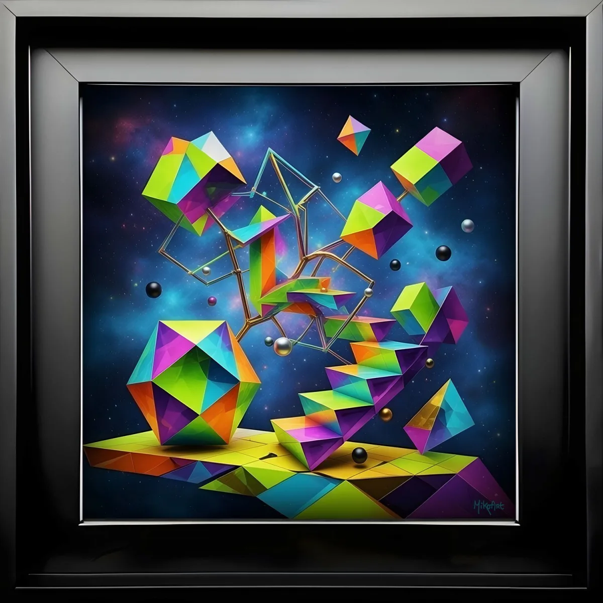 Connected Universe — Epoxy Liquid Gloss® | Serie 08