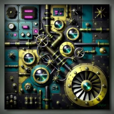 Monumental Mechanics — Epoxy Liquid Gloss® | Serie 04